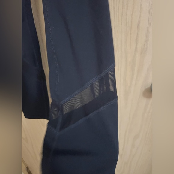 HEAD dark blue mash on cuff stretchy leggings size M new condition - Picture 2 of 4